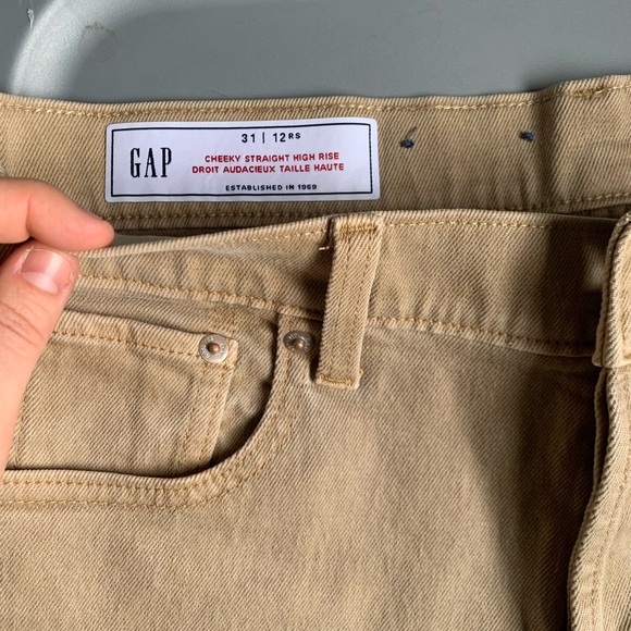 GAP khaki colour jeans - Picture 2 of 8